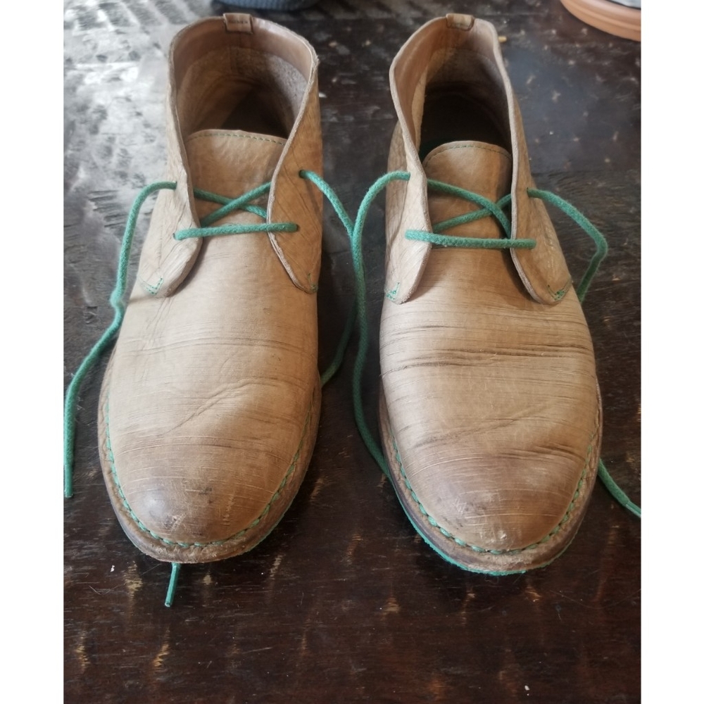 Cole Haan | desert boots | tan brown leather